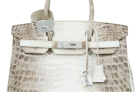 hermes himalayan crocodile diamond birkin bag|Hermes himalayan for sale.